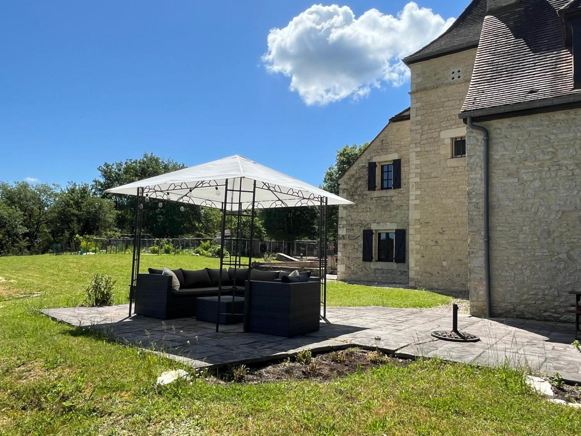 Domainerossignol Acacia Villa Gourdon-en-quercy Buitenkant foto