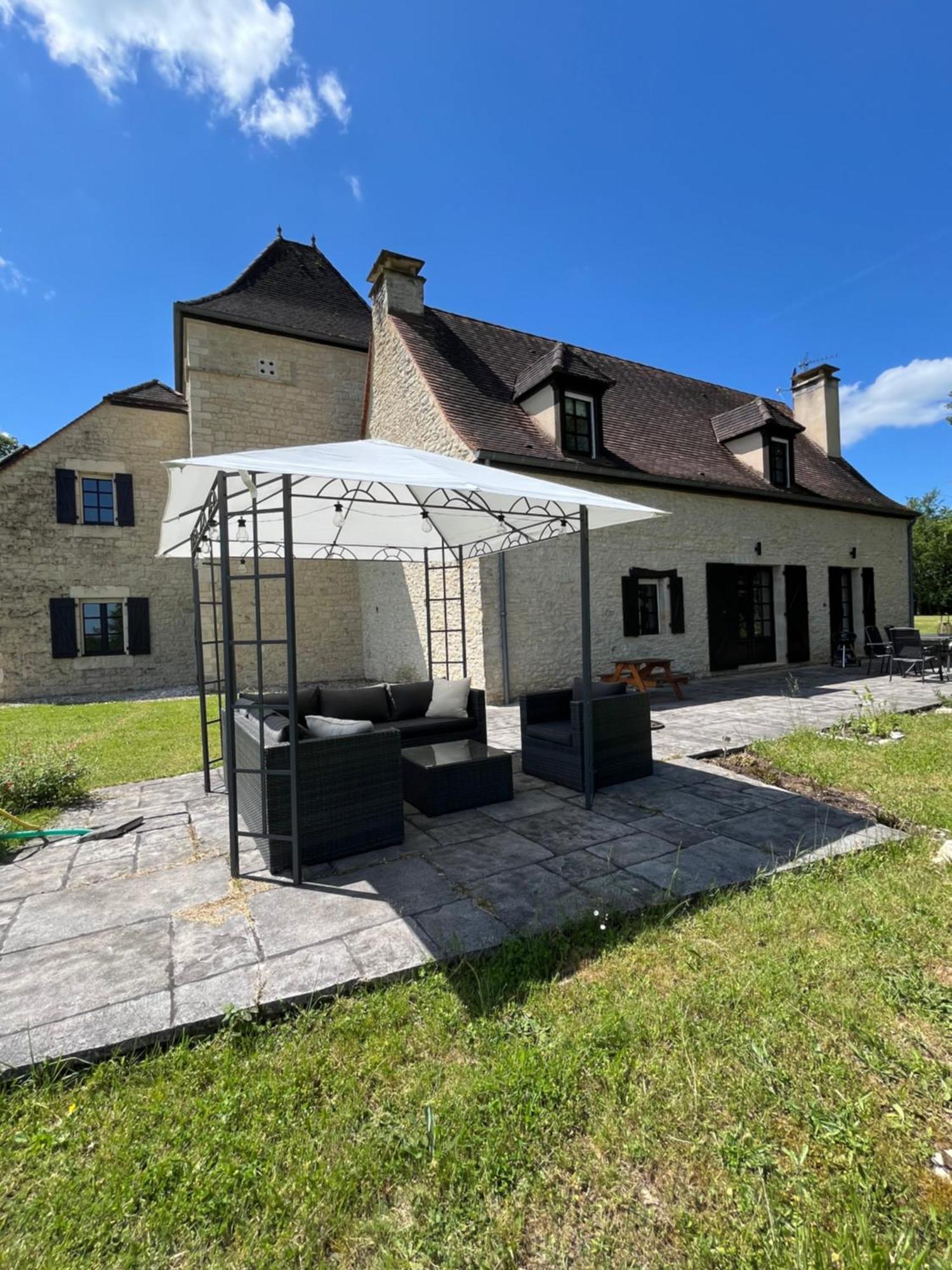 Domainerossignol Acacia Villa Gourdon-en-quercy Buitenkant foto