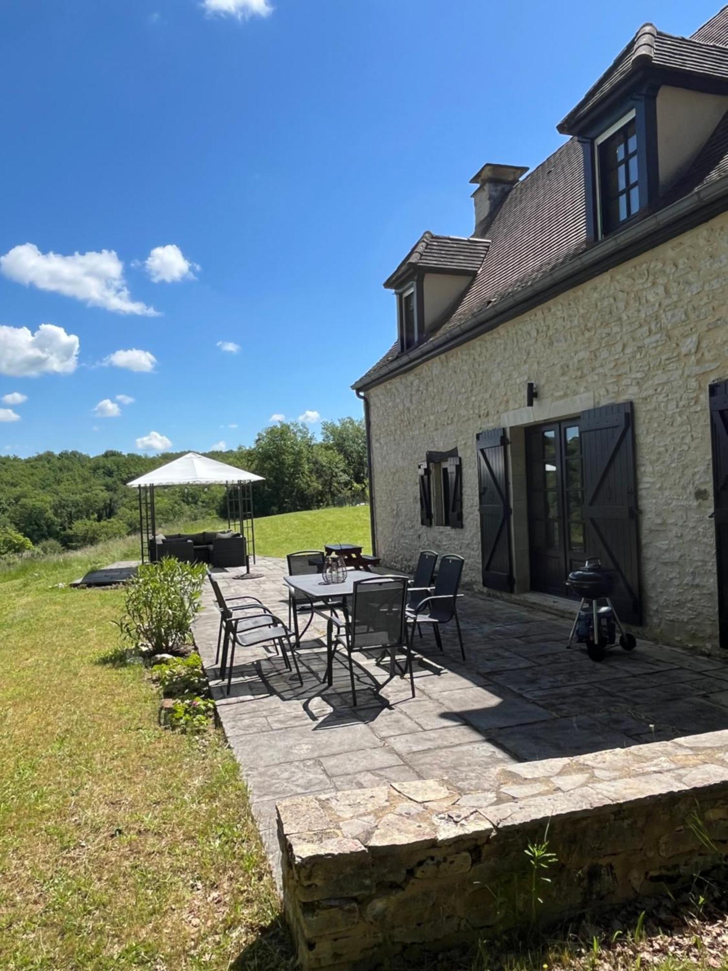 Domainerossignol Acacia Villa Gourdon-en-quercy Buitenkant foto
