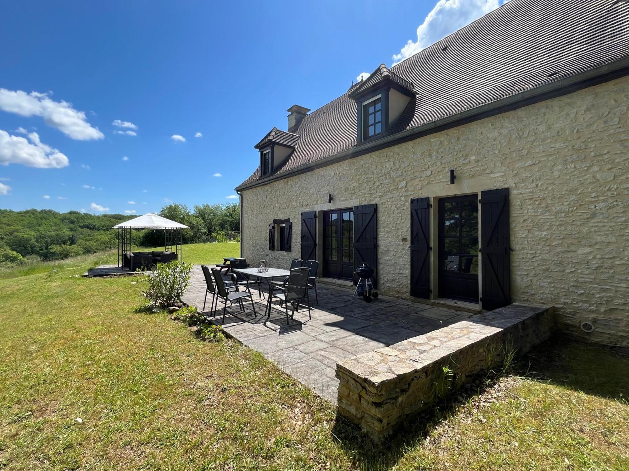 Domainerossignol Acacia Villa Gourdon-en-quercy Buitenkant foto