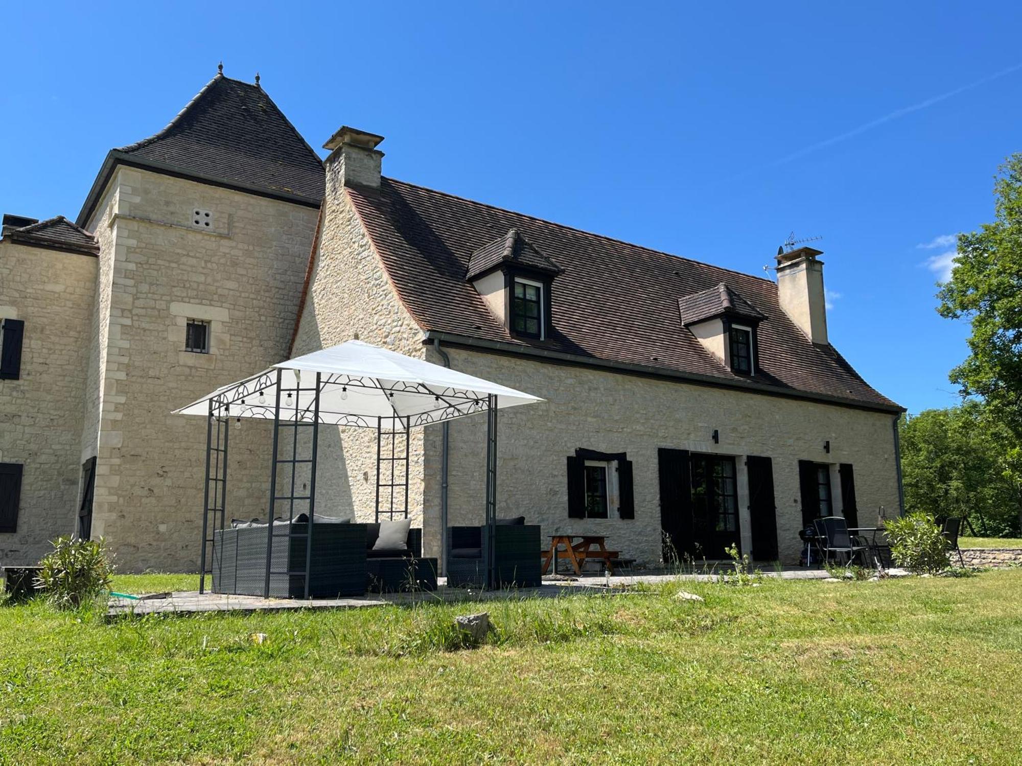 Domainerossignol Acacia Villa Gourdon-en-quercy Buitenkant foto