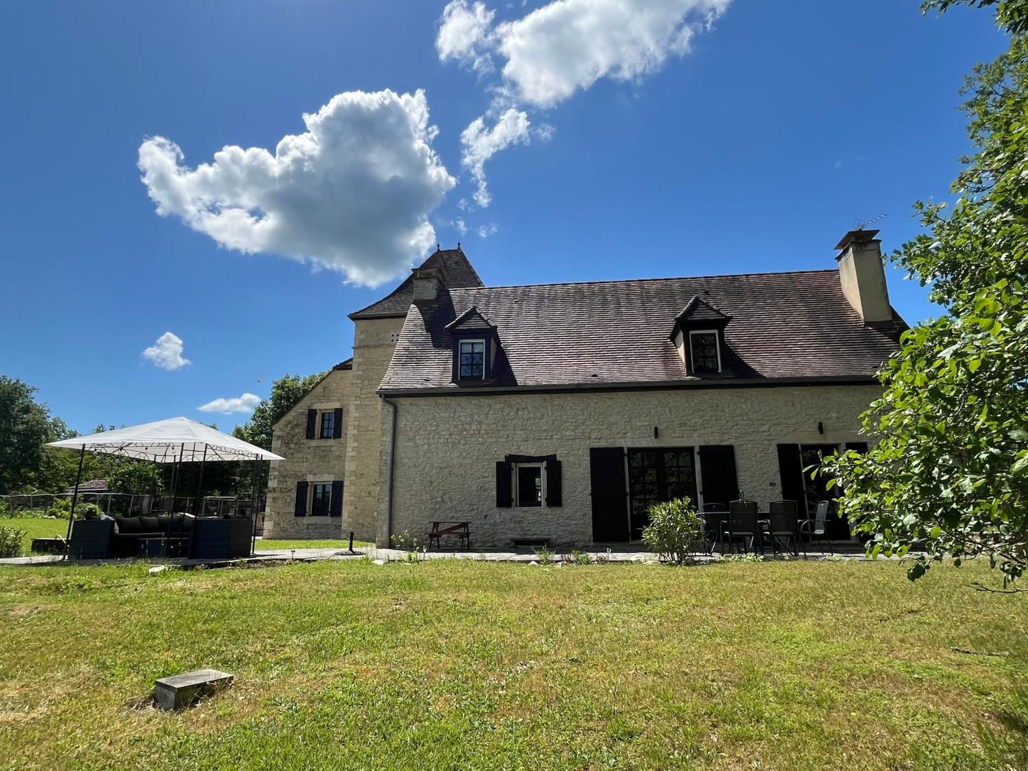 Domainerossignol Acacia Villa Gourdon-en-quercy Buitenkant foto